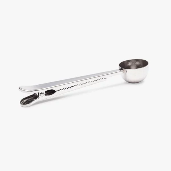 podly scoop with bag clip silver